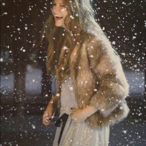 Stunning Jack Wills Faux Fur Bomber Jacket